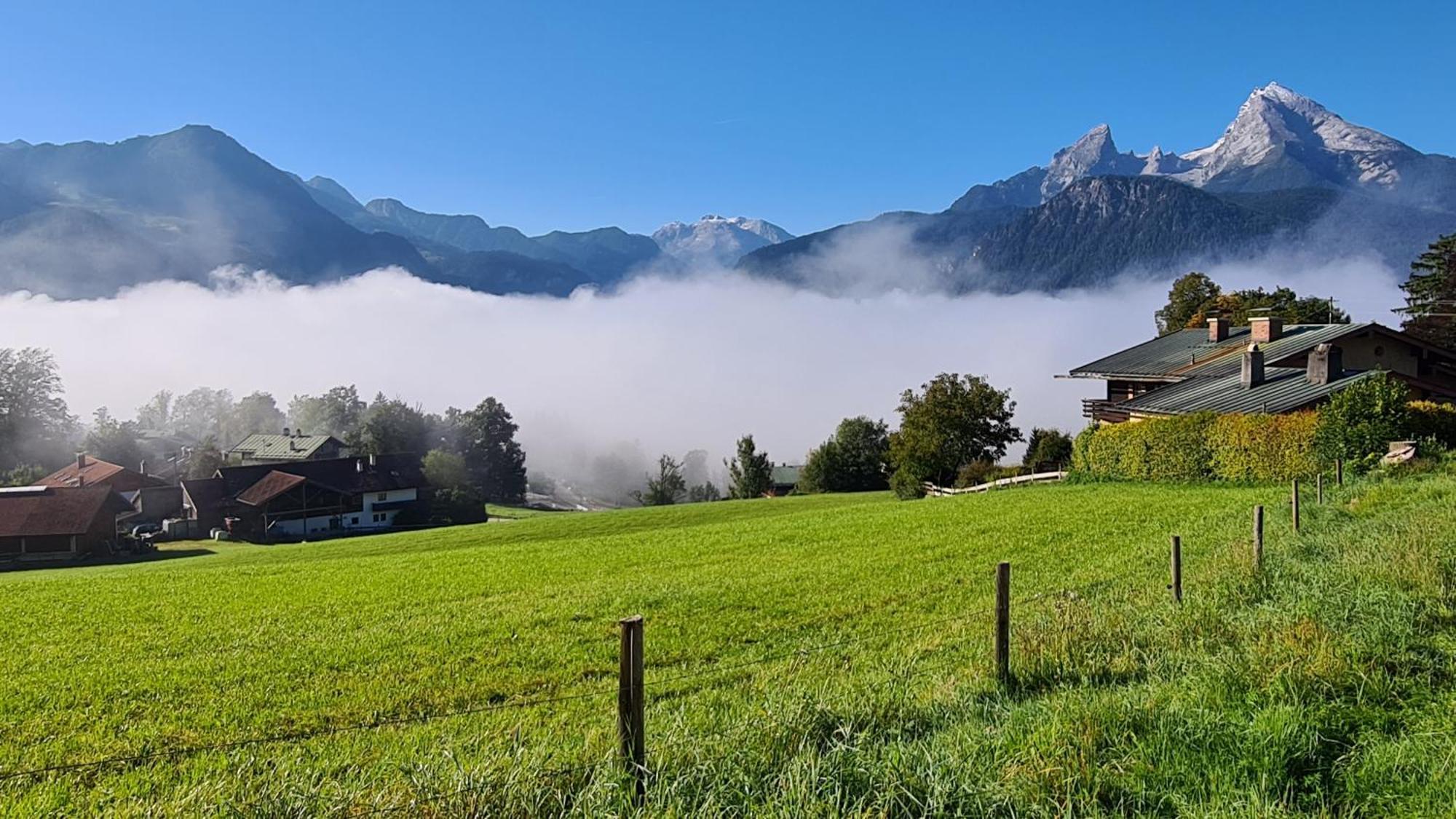 Sonnenschein Villa Bischofswiesen Buitenkant foto